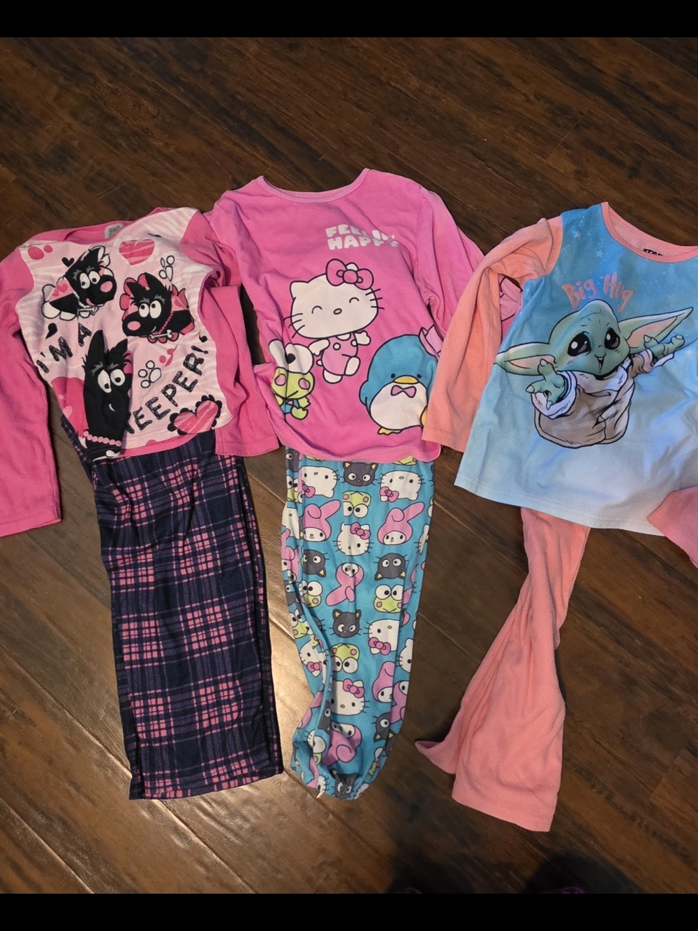 Hello Kitty Pink Kids Pajama Set - Hello Kitty
